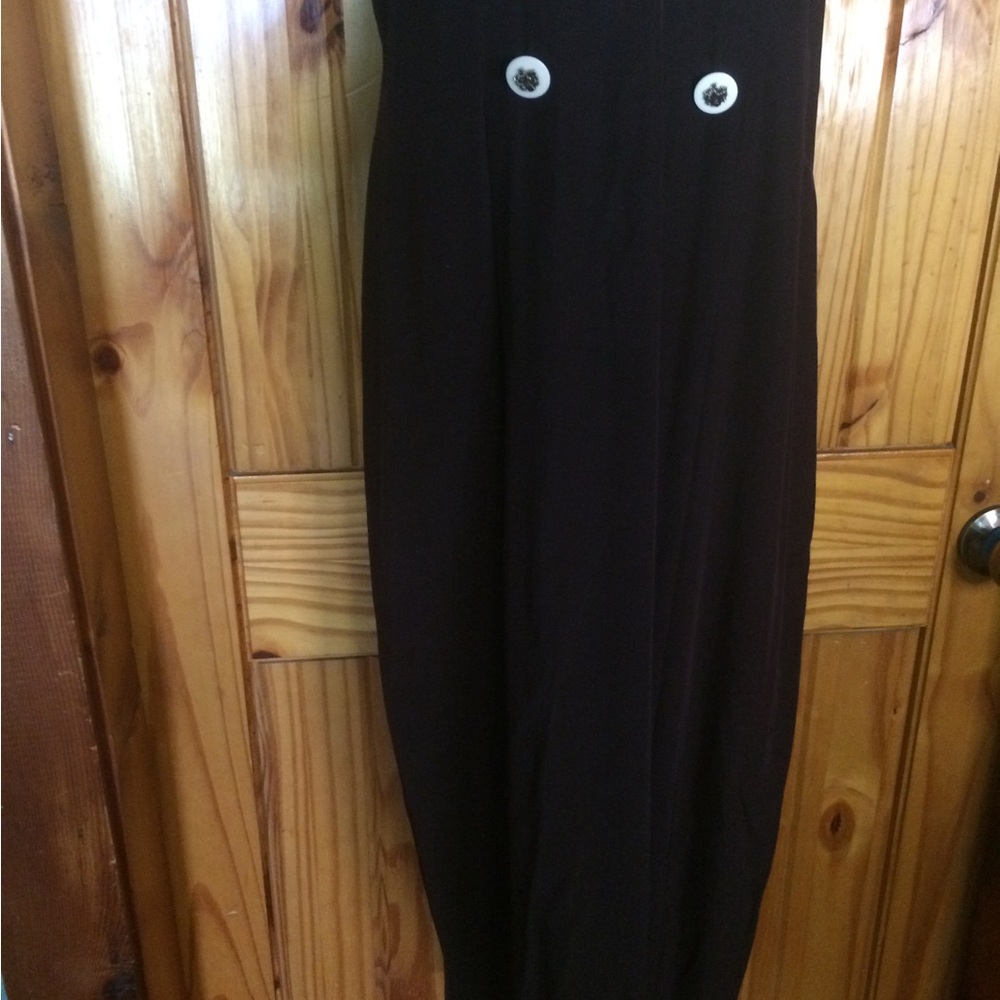 Vintage WNY Black Dress - Picture 3 of 10